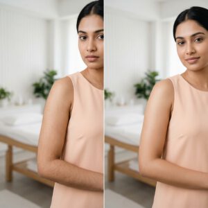 Laser Hair Removal ප්රතිකාරයට පෙර සහ පසු (Before & After) ප්රතිඵල